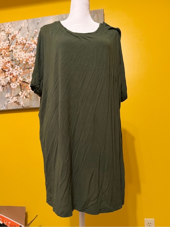honey & lace Dresses & Skirts - Honey & Lace Olive Green Midi Dress Or Tunic